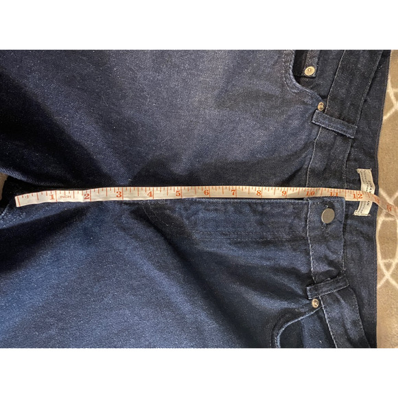 Zara Womens Women Slim Skinny Jeans Blue Pockets Dark Wash High Rise Denim 8 - Picture 6 of 9